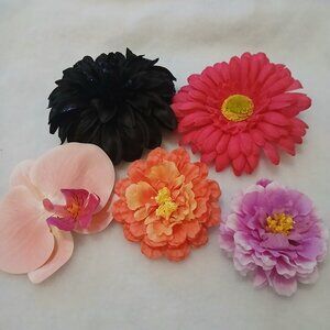 Vintage inspired Pinup Rockabilly Hair Flower Bundle (012)
